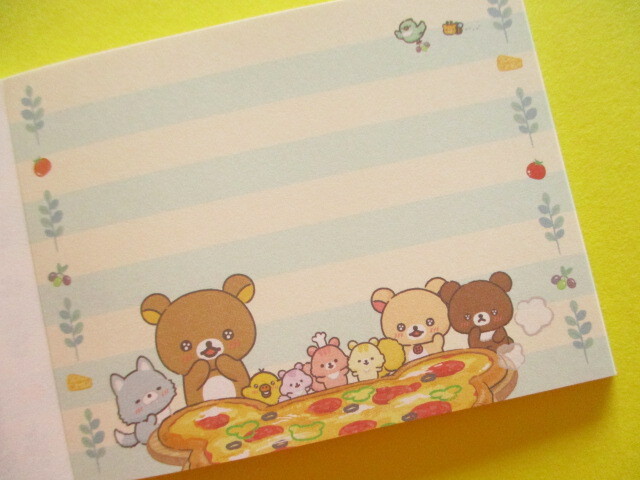 Photo: Kawaii Cute Mini Memo Pad Rilakkuma San-x *Minna de mampuku maku maku (MH22001-1)