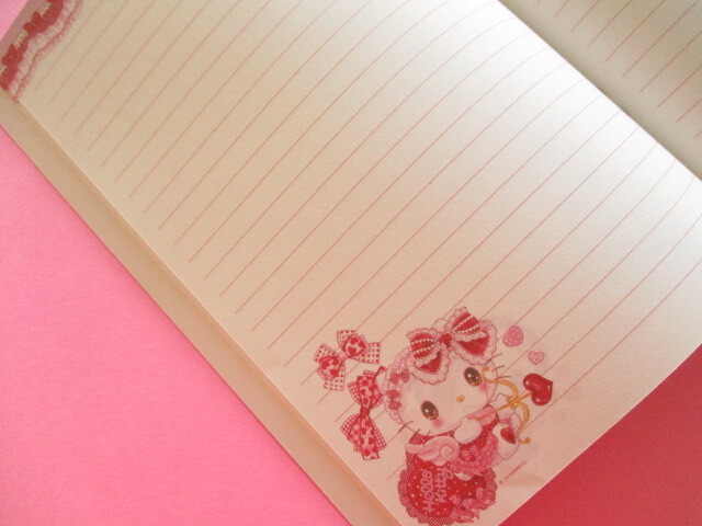 Photo: Kawaii Cute A5 Notebook Sanrio Characters × 飴ノ森ふみか Amenomori Fumika Clothes Pin *Hello Kitty (NB-84014)