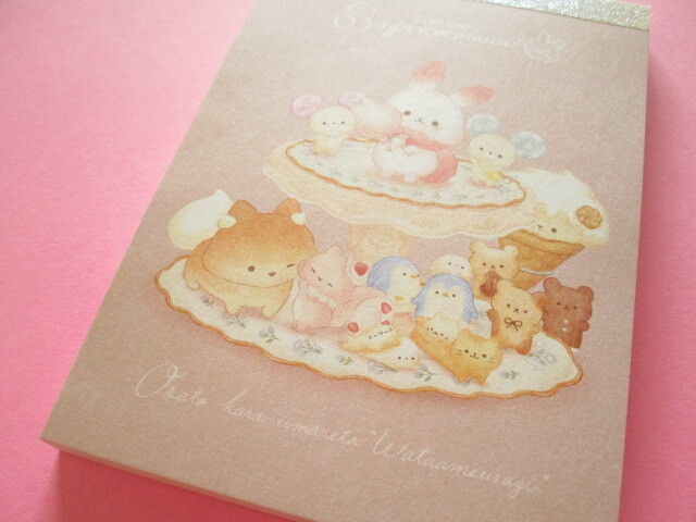 Photo1: Kawaii Cute Large Memo Pad Sugarcocomuu San-x *Sugarcocomuu (MH21801)