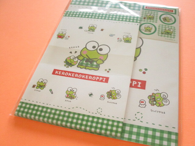 Photo1: Kawaii Cute Letter Set Sanrio *Kerokerokeroppi (411848)