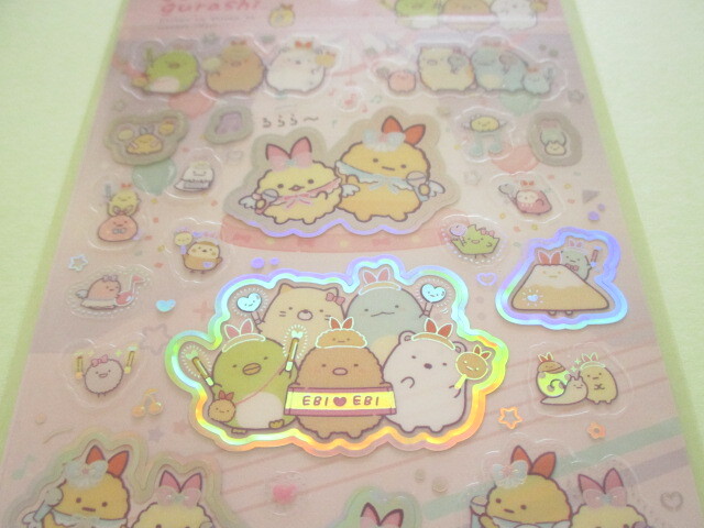 Photo: Kawaii Cute Stickers Sheet Sumikkogurashi San-x *天使なえびてんアイドル (SE61801)