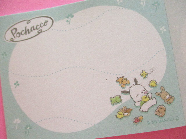 Photo: Kawaii Cute Mini  Memo Pad Sanrio *Pochacco (Spring Breeze 409531)