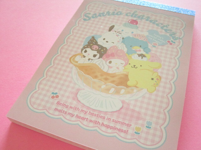 Photo1: Kawaii Cute Large Memo Pad Sanrio *Sanrio Characters (410278) 