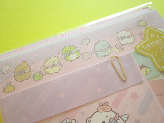 Photo: Kawaii Cute Regular Letter Set San-x Sumikkogurashi *天使なえびてんアイドル (LH81101)