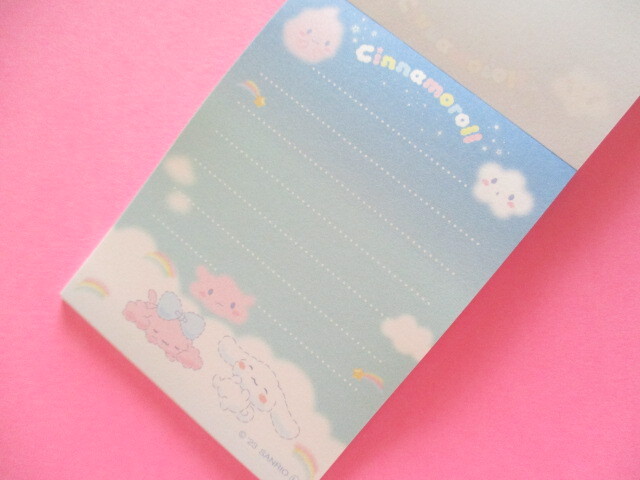 Photo: Kawaii Cute Mini  Memo Pad Sanrio *Cinnamoroll (ポロンと雲のきょうだい 411244)