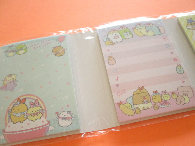 Photo: Kawaii Cute Patapata Mini Memo Pad Set Sumikkogurashi San-x *天使なえびてんアイドル (MH21602)