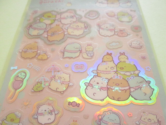 Photo: Kawaii Cute Stickers Sheet Sumikkogurashi San-x *天使なえびてんアイドル (SE61802)