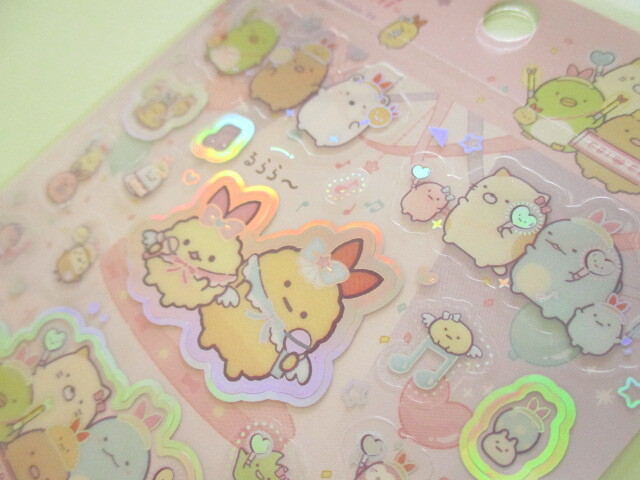 Photo: Kawaii Cute Stickers Sheet Sumikkogurashi San-x *天使なえびてんアイドル (SE61801)