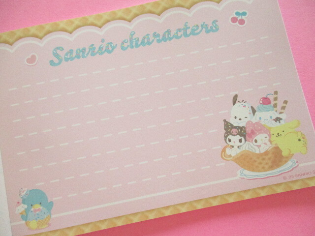 Photo: Kawaii Cute Large Memo Pad Sanrio *Sanrio Characters (410278) 