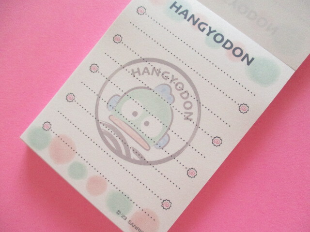 Photo: Kawaii Cute Mini  Memo Pad Sanrio *Hangyodon (ふんわりドット 411299)