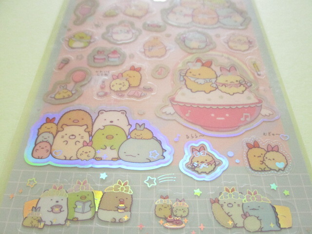 Photo: Kawaii Cute Stickers Sheet Sumikkogurashi San-x *天使なえびてんアイドル (SE61802)