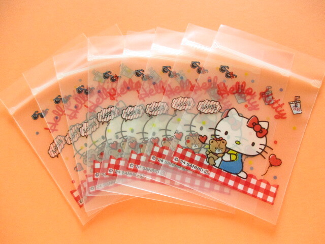 Photo: 8pcs Kawaii Cute Hello Kitty soft Zipper Bags Set (SZBS5-KT)