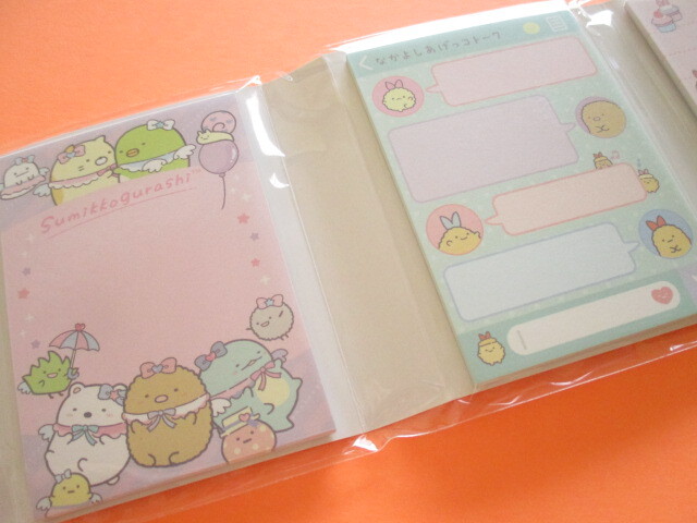 Photo: Kawaii Cute Patapata Mini Memo Pad Set Sumikkogurashi San-x *天使なえびてんアイドル (MH21601)