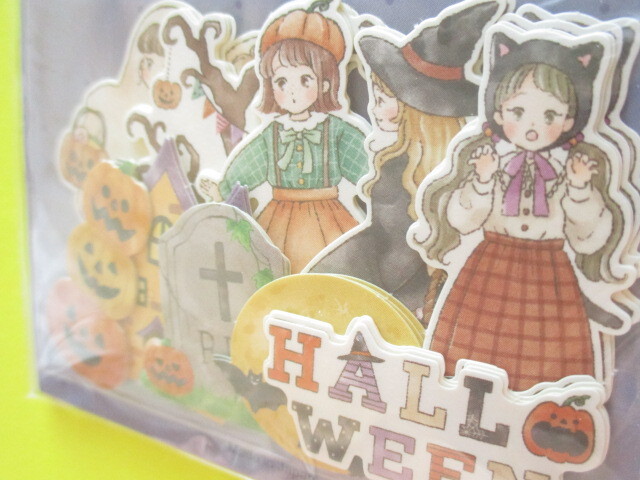 Photo: Kawaii Cute Sticker Flakes Sack Gaia *Halloween Kids (466734)