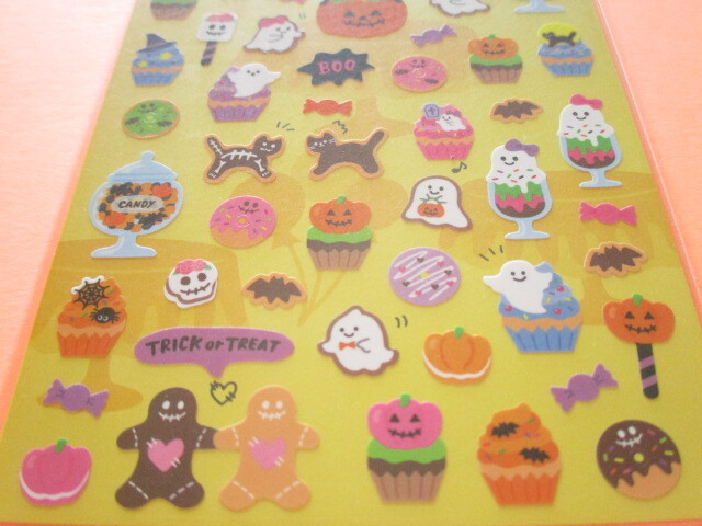 Photo: Kawaii Cute Stickers Sheet Gaia *Happy Halloween (466733-2)