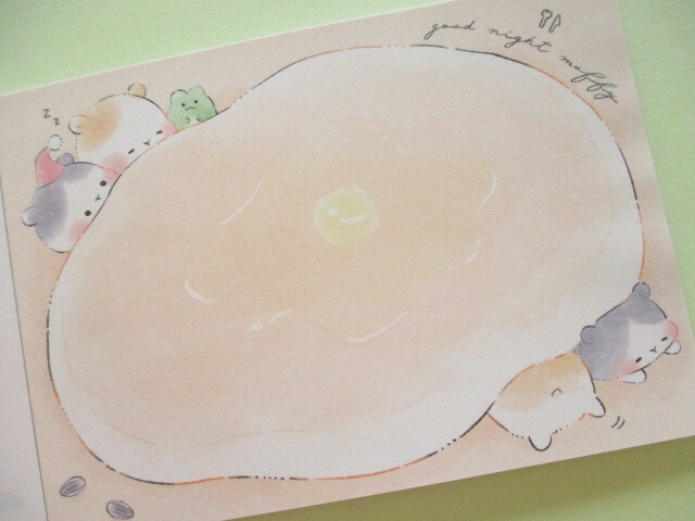 Photo: Kawaii Cute Large Memo Pad Kamio Japan *Good Night Moffy (218475)