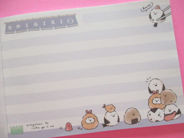 Photo: Kawaii Cute V Large Memo Pad Q-LiA *おにぎりえなが (80123)