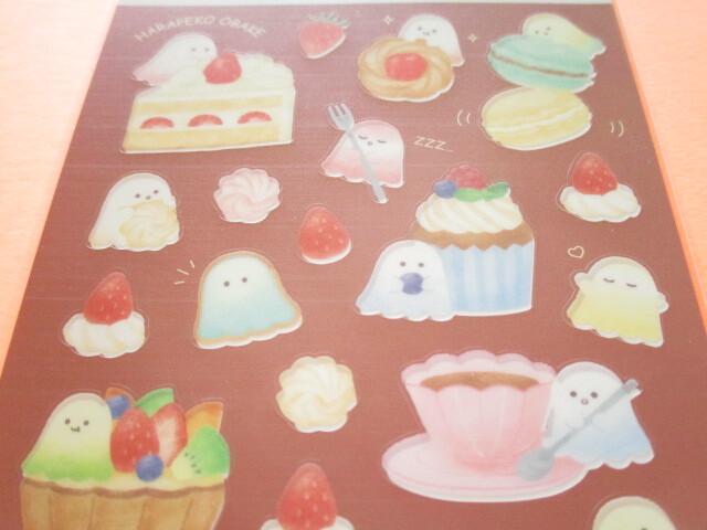 Photo: Kawaii Cute Stickers Sheet Gaia *はらぺこおばけ (466738-Red)