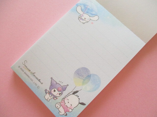 Photo: Kawaii Cute Mini Memo Pad Sanrio Characters Sanrio *Clear Color (304664) 