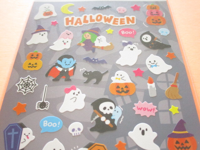 Photo: Kawaii Cute Stickers Sheet Gaia *Happy Halloween (466733-1)