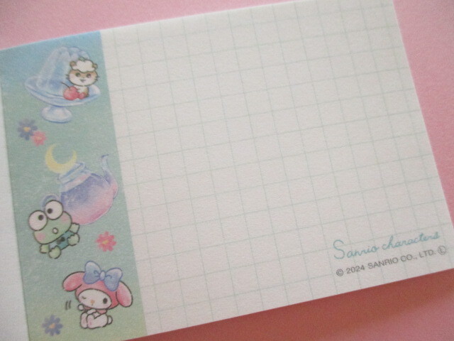 Photo: Kawaii Cute Mini Memo Pad Sanrio Characters Sanrio *Clear Color (304664) 