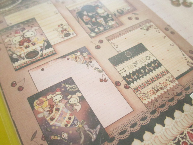 Photo: Kawaii Cute Letter Set Sentimental Circus San-x *夜更かしパフェと星屑涙のドレンチェリー(LH81801)