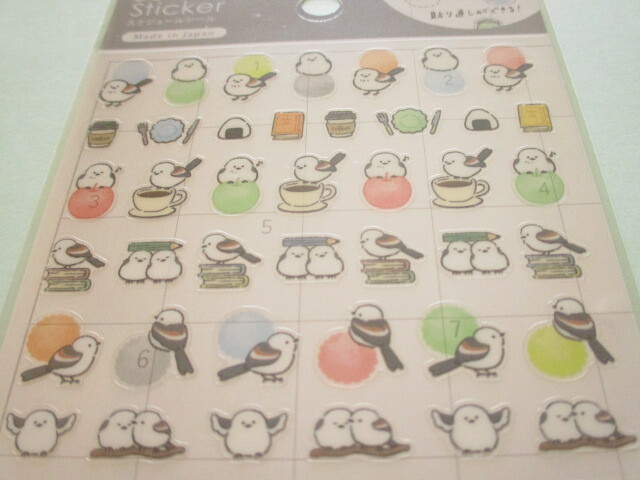 Photo: Kawaii Cute Schedule Stickers Sheet Gaia *yuru-shimaenaga (466739-2)