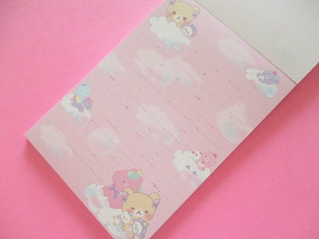 Photo: Kawaii Cute Large Memo Pad Korilakkuma San-x *お空のくるりんわたあめ (MH22502)