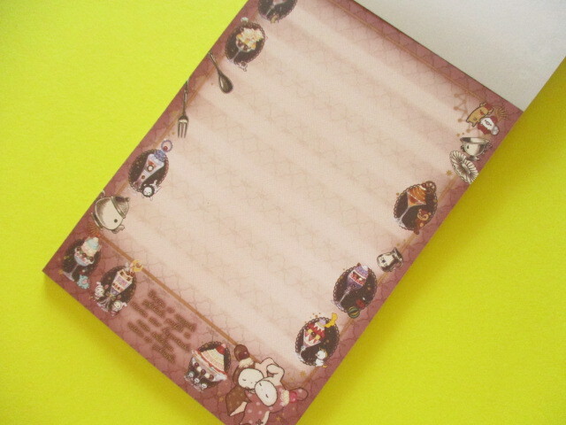 Photo: Kawaii Cute Large Memo Pad Sentimental Circus San-x *夜更かしパフェと星屑涙のドレンチェリー(MH22802)