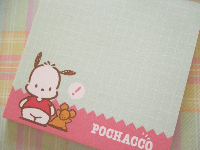 Photo: Kawaii Cute Medium Square Memo Pad Sanrio *Pochacco (S2844915)