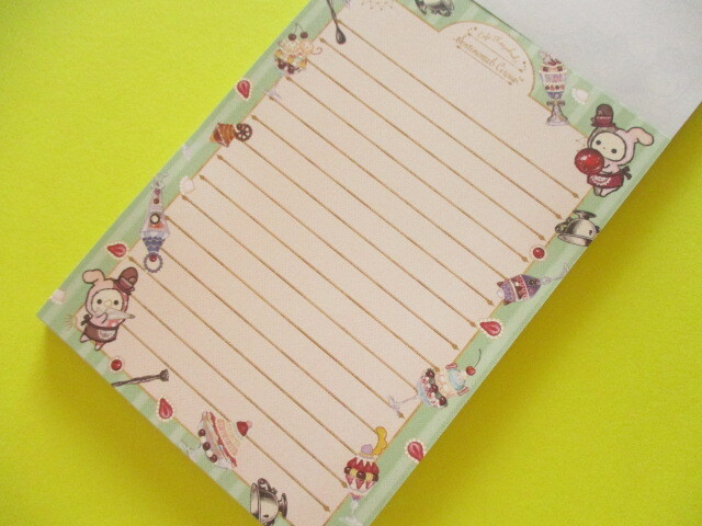 Photo: Kawaii Cute Large Memo Pad Sentimental Circus San-x *夜更かしパフェと星屑涙のドレンチェリー(MH22802)