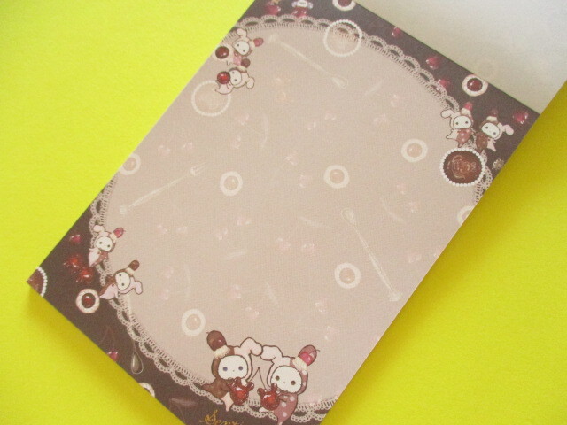 Photo: Kawaii Cute Large Memo Pad Sentimental Circus San-x *夜更かしパフェと星屑涙のドレンチェリー(MH22801)