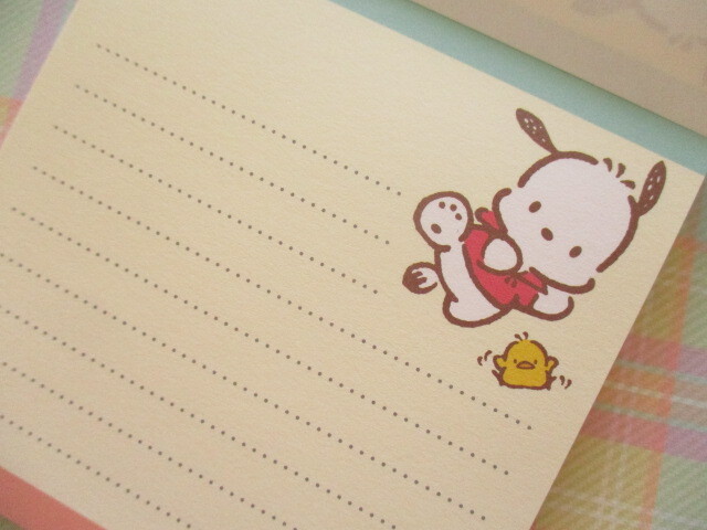 Photo: Kawaii Cute Medium Square Memo Pad Sanrio *Pochacco (S2844915)