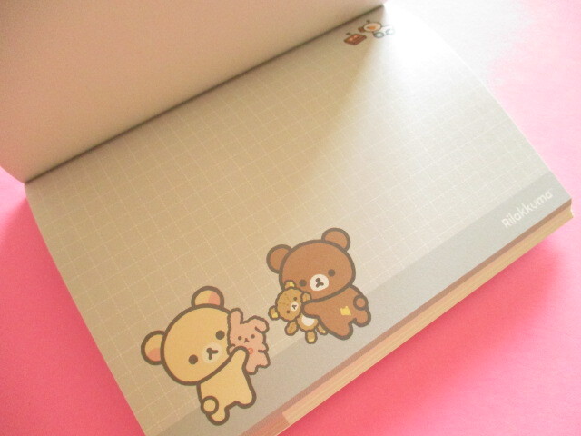 Photo: Kawaii Cute Large Memo Pad Basic Rilakkuma San-x *Favorite Things (MH22202)