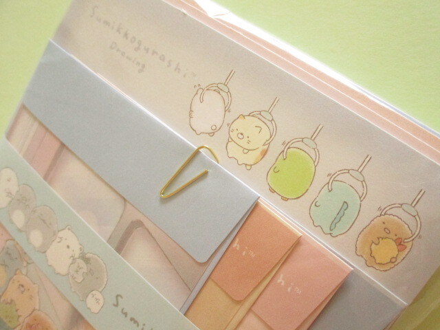 Photo: Kawaii Cute Regular Letter Set Sumikkogurashi San-x *Sumikkogurashi Drawing (LH81901)