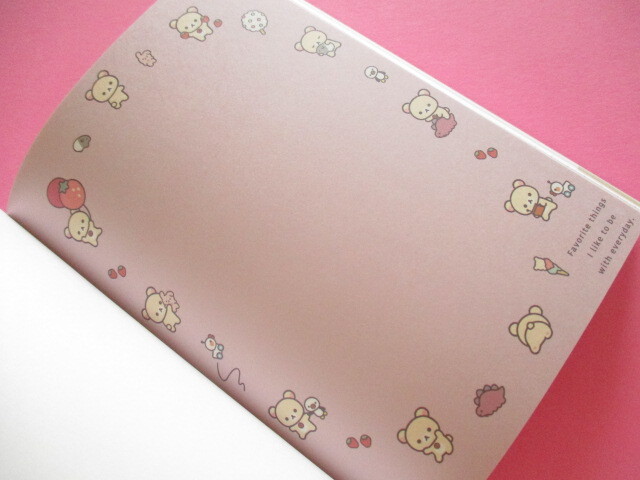 Photo: Kawaii Cute Large Memo Pad Basic Rilakkuma San-x *Favorite Things (MH22201)