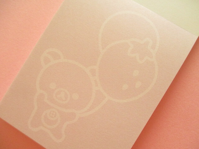 Photo: Kawaii Cute Mini Memo Pad Basic Rilakkuma San-x *Favorite Things (MH22301-2)