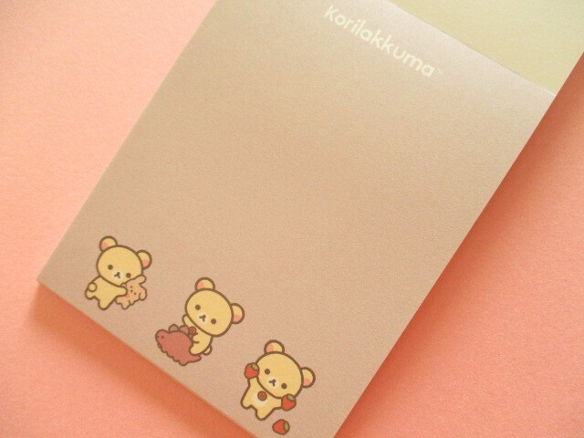 Photo: Kawaii Cute Mini Memo Pad Basic Rilakkuma San-x *Favorite Things (MH22301-2)