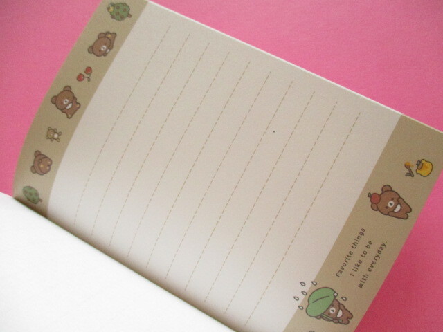 Photo: Kawaii Cute Large Memo Pad Basic Rilakkuma San-x *Favorite Things (MH22201)