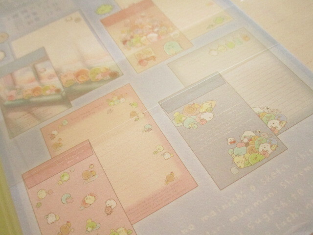 Photo: Kawaii Cute Regular Letter Set Sumikkogurashi San-x *Sumikkogurashi Drawing (LH81901)