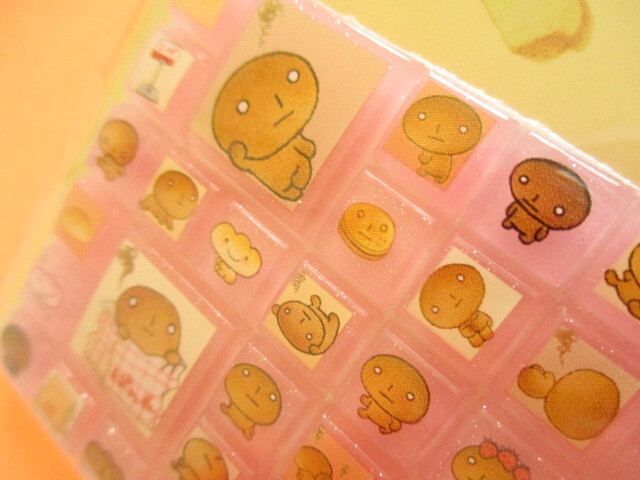 Photo: Kawaii Cute Tile Stickers Sheet San-x *こげぱん (SE63902)