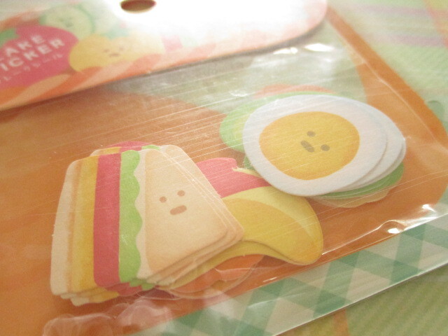 Photo: Kawaii Cute Sticker Flakes Sack Do-Best *Western-style Bento (LJP-FSC-27-1)