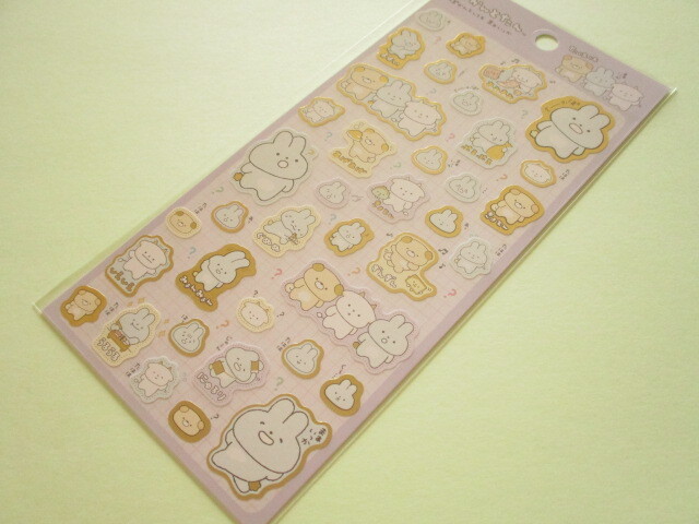 Photo1: Kawaii Cute Stickers Sheet Pokantotan San-x *ぽかんとどうしたの (SE63602)