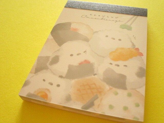 Photo1: Kawaii Cute Mini Memo Pad Cute Little Bird Crux *おむすびえなが (124797)