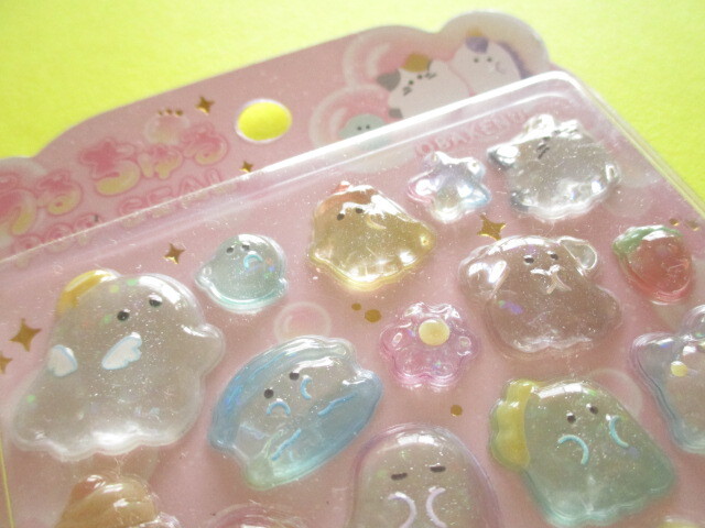 Photo: Kawaii Cute うるちゅる Pop Stickers Sheet Crux *Obakenu (125913)