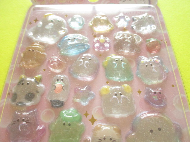 Photo: Kawaii Cute うるちゅる Pop Stickers Sheet Crux *Obakenu (125913)