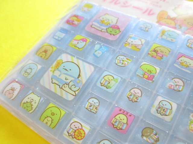 Photo: Kawaii Cute Tile Stickers Sheet Sumikkogurashi San-x *Happy Tapioca Convenience Store (SE64102)