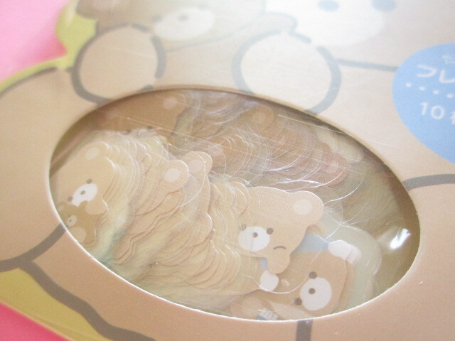 Photo: Kawaii Cute Sticker Flakes Sack Daily Animal  Amifa *Bear (141160-2)