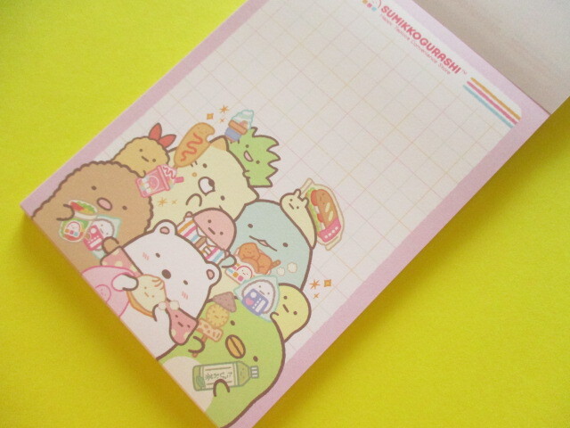 Photo: Kawaii Cute Large Memo Pad Sumikkogurashi San-x *Happy Tapioca Convenience Store (MH23902)