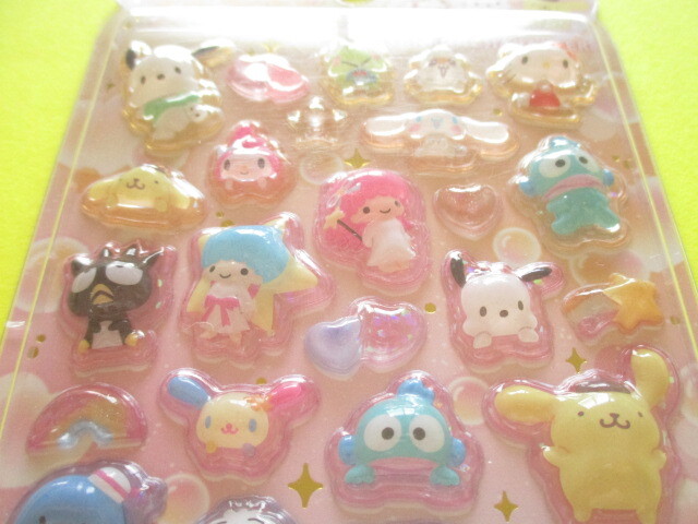 Photo: Kawaii Cute うるちゅる Pop Stickers Sheet Crux *Sanrio Characters (125920)